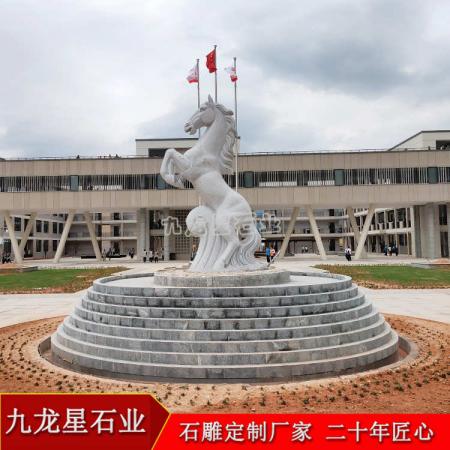 石雕马雕塑▪浙江庆元