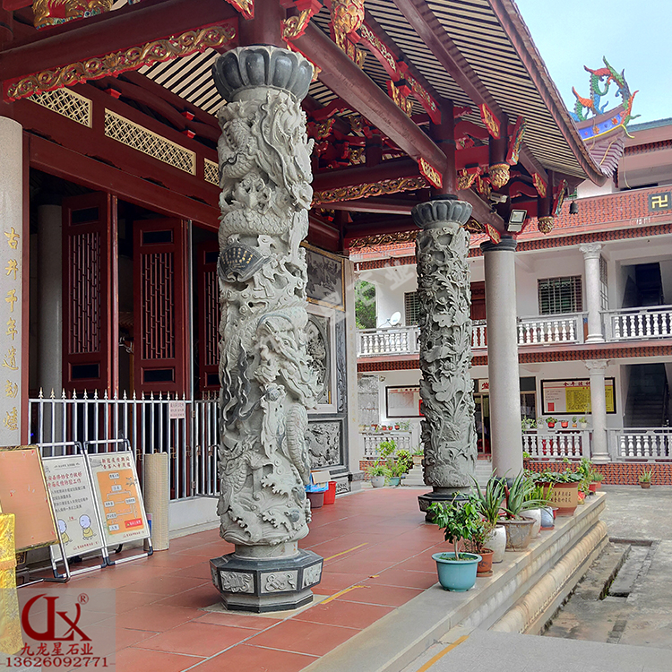 什么地方有卖石龙柱 寺庙石雕龙柱